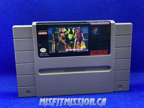 SNES California Games 2 - The Misfit Mission Collectables -SNES - Nintendo - Games A To M - -