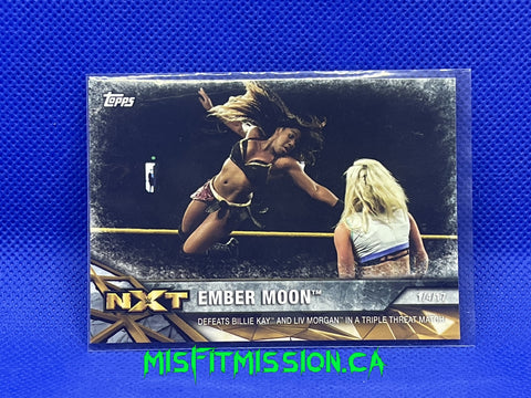 2017 Topps WWE Women's Division Ember Moon NXT-26