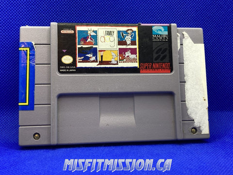SNES Family Dog - The Misfit Mission Collectables -SNES - Nintendo - Games A To M - -