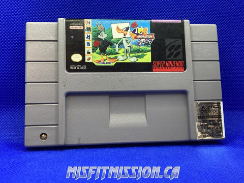 SNES Acme Animation Factory - The Misfit Mission Collectables -SNES - Nintendo - Games A To M - -