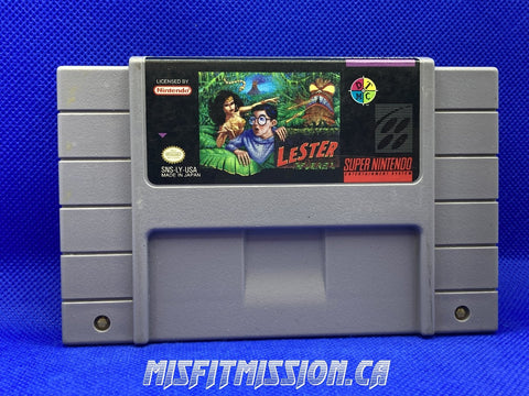 SNES Lester The Unlikely - The Misfit Mission Collectables -SNES - Nintendo - Games A To M - -