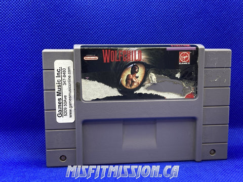 SNES Wolfchild - The Misfit Mission Collectables -SNES - Nintendo - Games N To Z - -