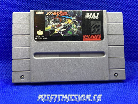 SNES Hyperzone - The Misfit Mission Collectables -SNES - Nintendo - Games A To M - -