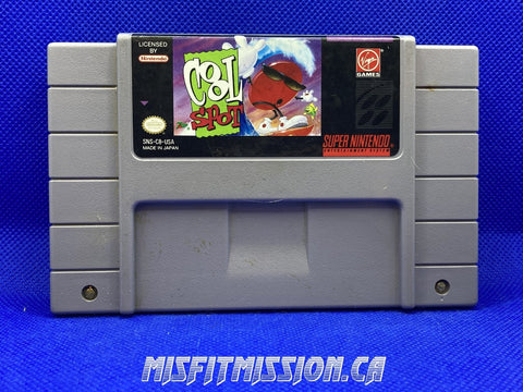 SNES Cool Shot - The Misfit Mission Collectables -SNES - Nintendo - Games A To M - -