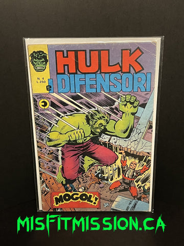 Marvel Comics Editoriale Corno Hulk Difensori #4