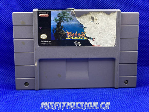 SNES Equinox - The Misfit Mission Collectables -SNES - Nintendo - Games A To M - -