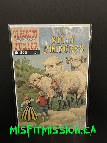 Classics Illustrated Junior The Silly Little Princess #565 1962