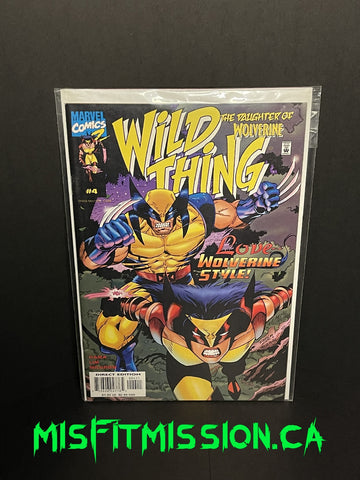 Marvel Comics Wild Thing The Daughter of Wolverine #4