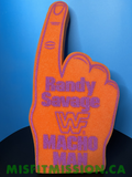 Rare 1987 Vintage WWF/WWE Macho Man Randy Savage Elizabeth Foam Finger