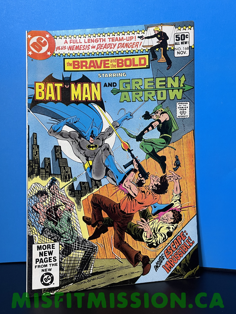 Dc Comics 1980 The Brave and The Bold Batman and Green Arrow #168 – The  Misfit Mission Collectables