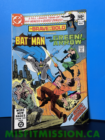 Dc Comics 1980 The Brave and The Bold Batman and Green Arrow #168