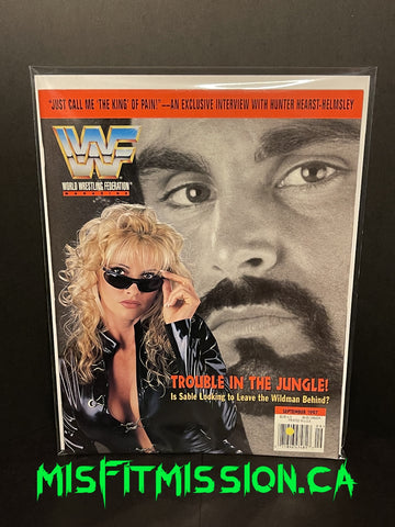 WWF Wrestling Magazine September 1997 Sable