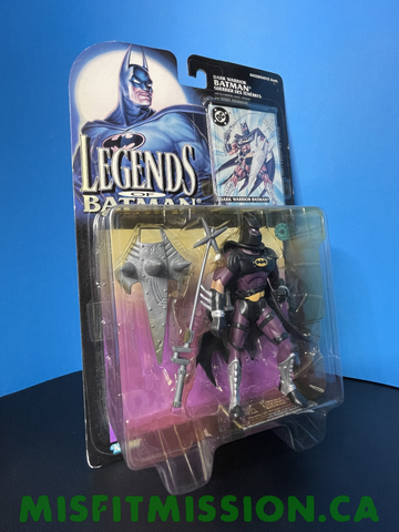 Kenner 1995 Legends of Batman Dark Warrior Batman (New)