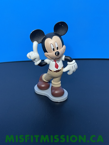Disney Clubhouse Office Working Mickey Mouse PVC Statue Figure