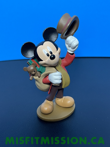 Disney Clubhouse Christmas Mickey Mouse PVC Statue Figure