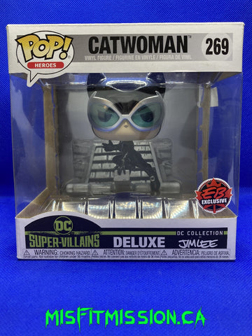 Funko Pop DC Super Villains Catwoman Deluxe EB Exclusive (New)