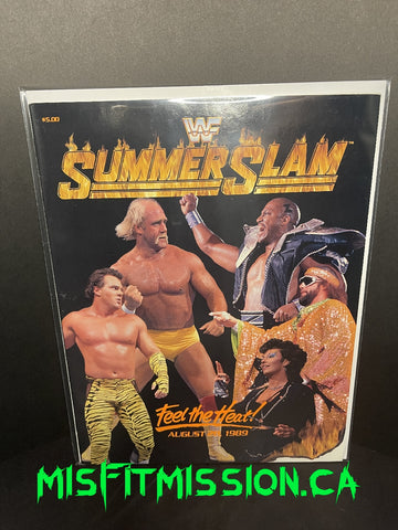 WWF Presents Summerslam August 28,1989 Official Souvenir Edition