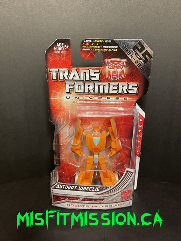 Transformers Universe G1 Series Autobot Wheelie (New)