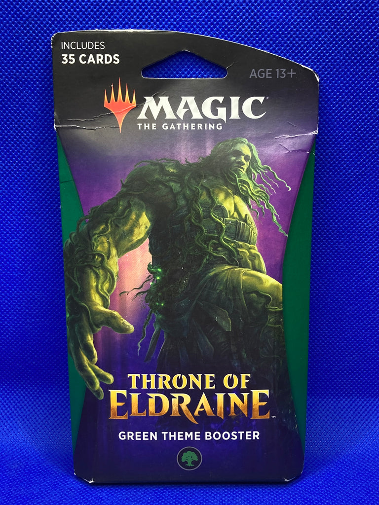 Magic the Gathering: Throne of Eldraine Green Booster Pack (New) The Misfit Mission Collectables Magic the Gathering: Throne of Eldraine Green Booster Pack (New) The Misfit Mission Collectables