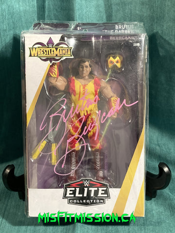 WWE Elite Brutus The Barber Beefcake Autographed (New)