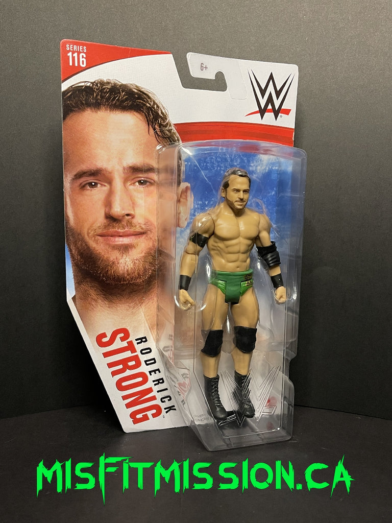 Wwe roderick sale strong action figure