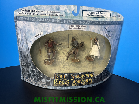 Lord of The Rings Armies of Middle Earth Battle Figure Soldiers Scenes Rohan Soldiers (New)