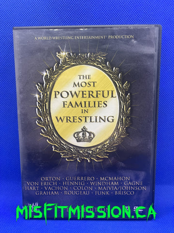 WWE DVD The Most Powerful Families in Wrestling