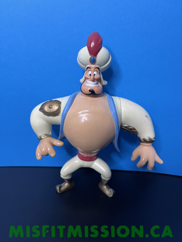 1992 Disney Mattel Aladdin Genie as a Guard Figure