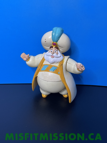 1992 Disney Mattel Aladdin The Sultan Figure