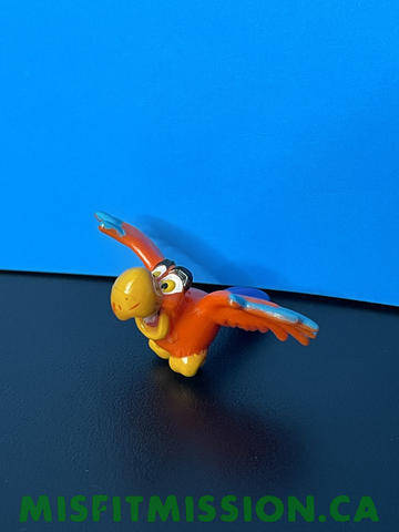 1992 Disney Mattel Aladdin Iago 1.5" PVC Figure