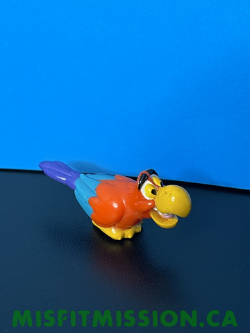 1992 Disney Mattel Aladdin Iago 1.5" PVC Figure
