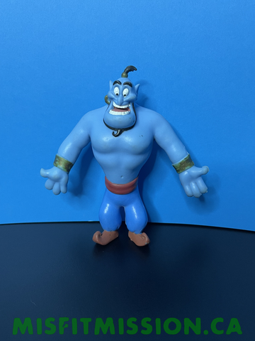 1992 Disney Aladdin Genie Bendy 6"