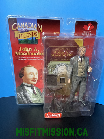 Nafekh Series 1 Canadian Legends John A. McDonald Figure (New)