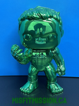 2019 Funko Pop Marvel Endgame Green Chrome Hulk