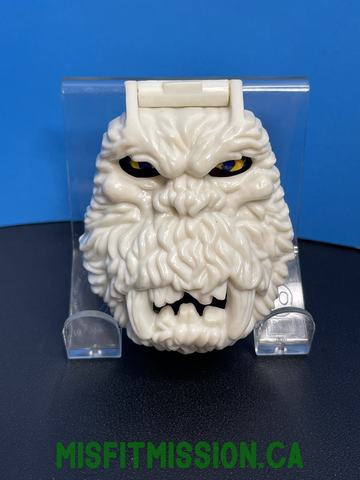 1992 Bluebird Mighty Max Horror Heads Yeti Abominable Snow Man Base Only
