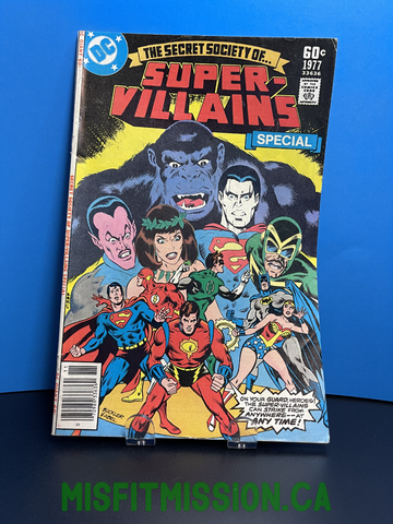 DC Comics 1977 The Secret Society of Super Villains Special
