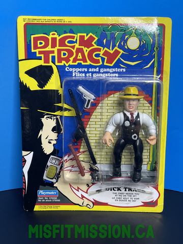 1990 Playmates Dick Tracy, Dick Tracy Figure New in the Package