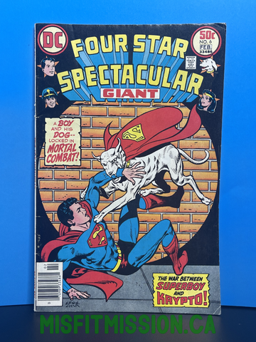 DC Comics 1977 Four Star Spectacular Giant Superman #6