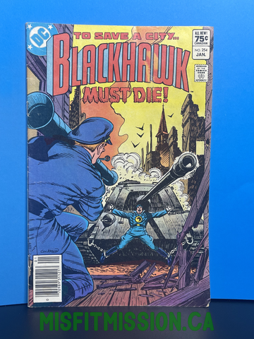 DC Comics 1983 Blackhawk Must Die #254