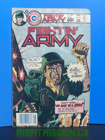 Charlton Group Comics 1983 Fightin' Army #165