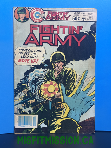 Charlton Group Comics 1981 Fightin' Army #149