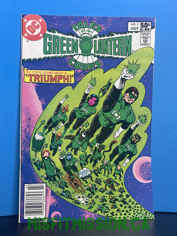 DC Comics 1981 Tales of The Green Lantern Corps #3