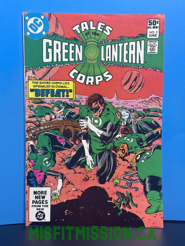 DC Comics 1981 Tales of The Green Lantern Corps #2