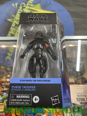 Black Series Star Wars: Obi-Wan Kenobi Purge Trooper Phase II Armor (New)