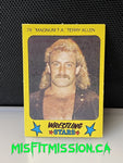 1986 Monty Gum Wrestling Stars Magnum T.A. Terry Allen #78