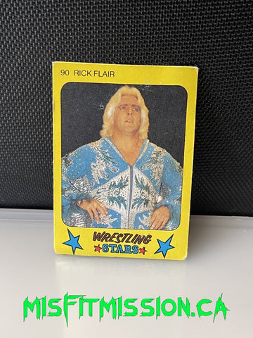 1986 Monty Gum Wrestling Stars Ric Flair #90