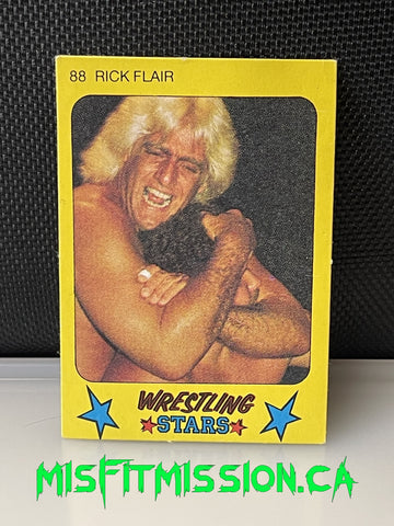 1986 Monty Gum Wrestling Stars Ric Flair #88