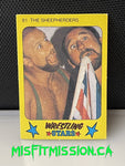 1986 Monty Gum Wrestling Stars The Sheepherders #81