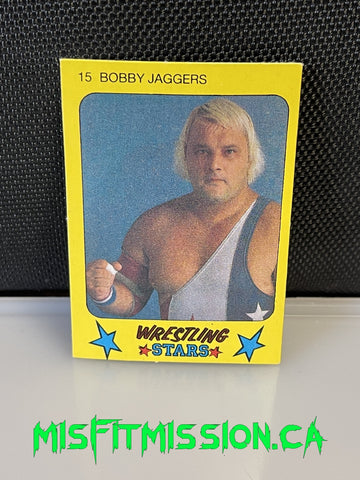 1986 Monty Gum Wrestling Stars Bobby Jaggers #15