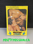 1986 Monty Gum Wrestling Stars Arn Anderson & Brett Sawyer #46